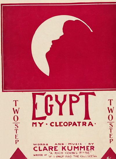 エジプト、私のクレオパトラ、1904。 作： Unbekannt