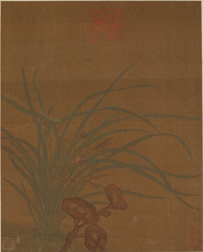 花の8つのデザイン、おそらく明王朝、1368-1644. 作： Unbekannt