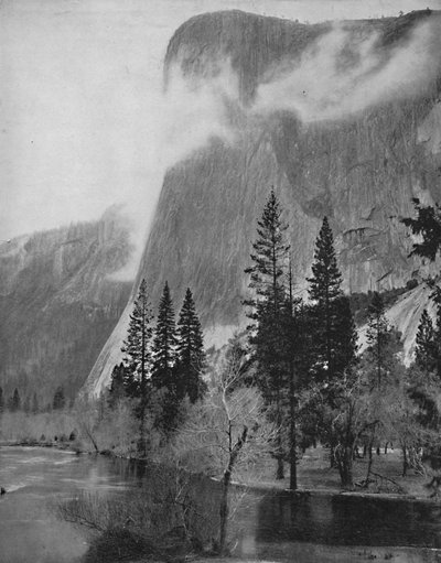 エルキャピタン、ヨセミテ、カリフォルニア、C1897。 作： Unbekannt