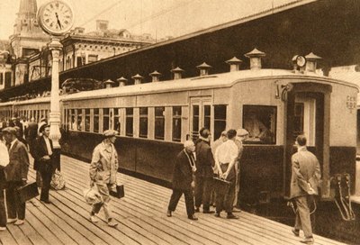 電気複数ユニット列車、モスクワ、ソ連、1920年代 作： Unbekannt
