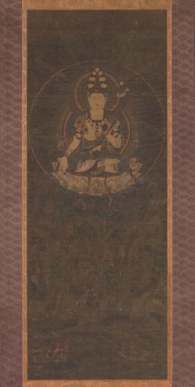 札荒山十一面観音、13世紀。 作： Unbekannt