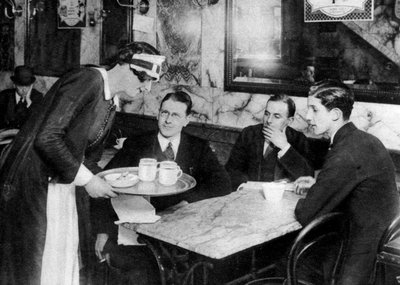 11時のコーヒー、ロンドン、1926-1927 作： Unbekannt