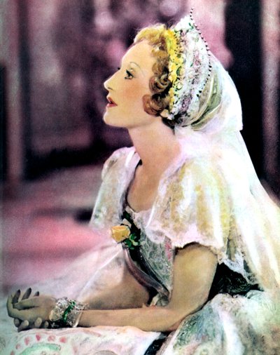 エリザベスベルクナー、オーストリアハンガリー生まれの女優、1934-1935年 作： Unbekannt