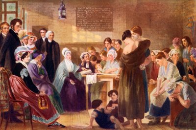 エリザベスフライ1780-1845年、ニューゲート刑務所を訪問、1926年 作： Unbekannt