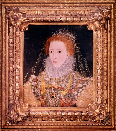 エリザベス1世、イングランドとアイルランドの女王、c1580 作： Unbekannt