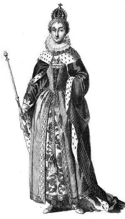 イングランドのエリザベス1世、1533-1603年 作： Unbekannt