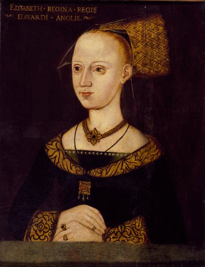エリザベス・ウッドヴィル、エドワード4世の女王、c1500 作： Unbekannt