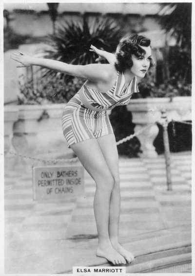 エルザマリオット、女優、1938 作： Unbekannt