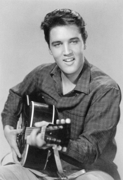 Elvis Presley、アメリカの歌手および俳優、1950年代 作： Unbekannt