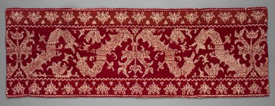 刺繍、1800年代。 作： Unbekannt