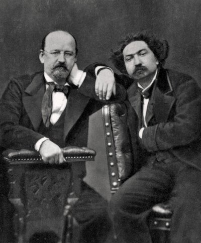 エミールエルクマンとアレクサンドルシャトリアン、フランスの作家、1887年 作： Unbekannt
