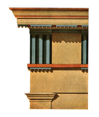 1928年、イタリアのセリヌンテでの家門の聖域。 作： Unbekannt