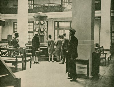 エントランスホール、ロンドンエアステーション、1927年 作： Unbekannt