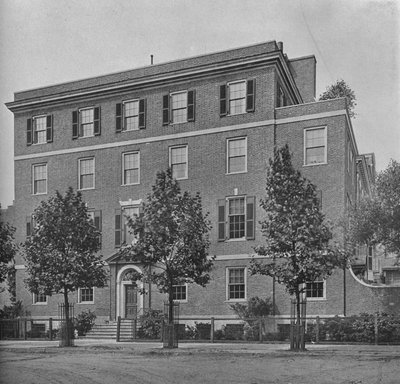 1924年ニューヨーク市、WKヴァンダービルト夫人の家、イースト57番通りの入り口正面 作： Unbekannt