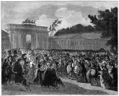 1806年10月27日、フランス軍のベルリンへの侵入1882-1884 作： Unbekannt