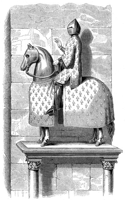 フィリップルベル王の騎馬像、1575年1849年 作： Unbekannt