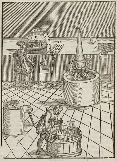 金銀鉱石の設備と分析 - Lazarus Eckerの「Description des minerais et des principales methodes d