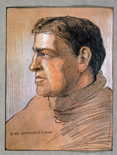 アーネスト・シャクルトン、英国の探検家、c1909 作： Unbekannt