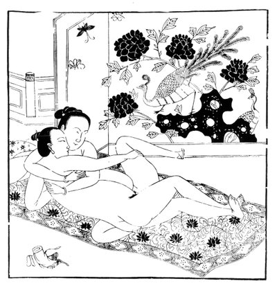 エロ彫刻、中国 作： Unbekannt