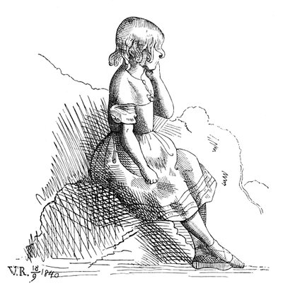 ビクトリア女王によるエッチング、1840年、1900年 作： Unbekannt