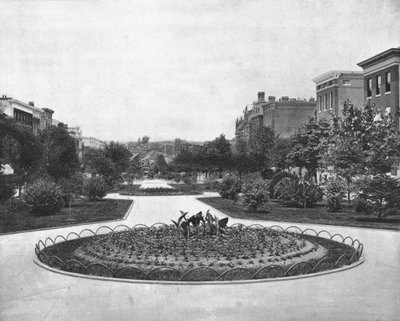 Eutaw Place北向き、メリーランド州ボルチモア、c1900。 作： Unbekannt