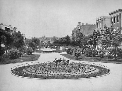 Eutaw Place北向き、メリーランド州ボルチモア、c1897。 作： Unbekannt
