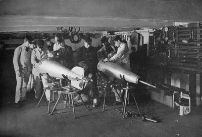 魚雷の調査、1914 作： Unbekannt