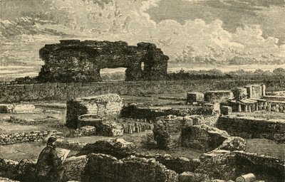 ウリコニウムでの発掘、1898年。 作： Unbekannt