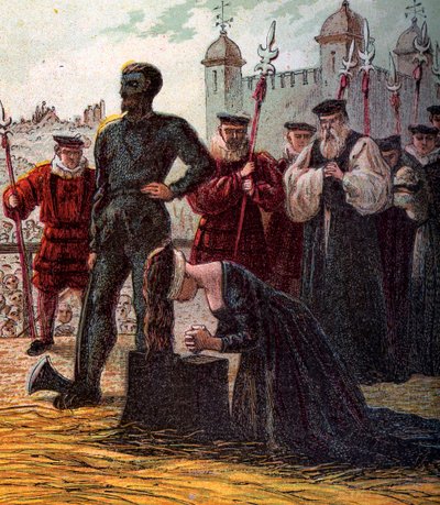 レディジェーングレイの処刑、1554年、c1850 作： Unbekannt