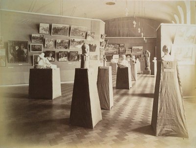 展示ホール、文学と芸術の協会の家、ロシア、1910年代 作： Unbekannt