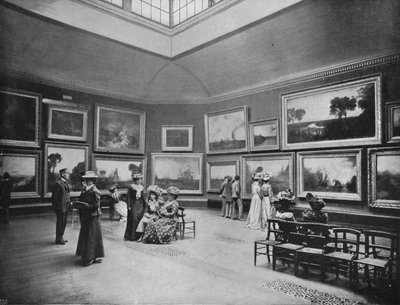 ロンドンのナショナルギャラリーでのウィリアムターナーズの絵画展、1903年1903年 作： Unbekannt