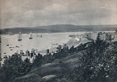 エクスマス-ビーチと反対側の海岸を示すビュー、1895 作： Unbekannt