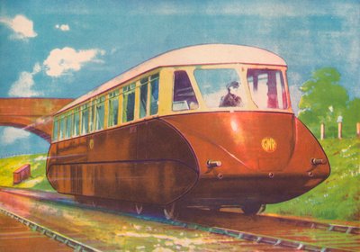 エクスプレスディーゼルエンジン鉄道車両、GWR、1940 作： Unbekannt