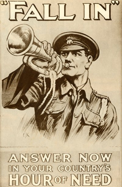 フォールイン：1915年、1935年に、あなたの国で今すぐ答えましょう。 作： Unbekannt
