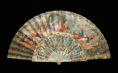 ファン、1870-90。 作： Unbekannt