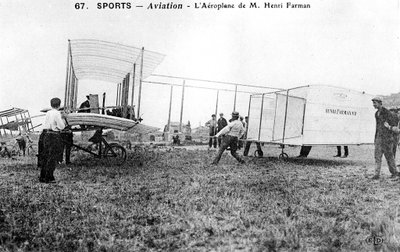 ファーマン複葉機No 1、C1912 作： Unbekannt