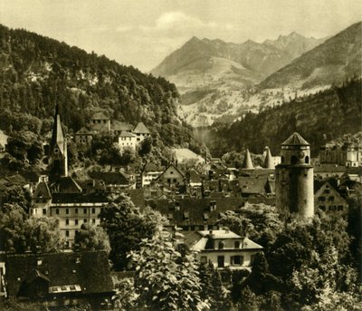 フェルトキルヒ、フォアアールベルク、オーストリア、c1935。 作： Unbekannt