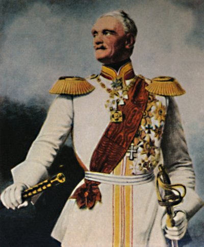 フィールド元帥Wrangel 1784-1877。 -クルーガー神父による絵画、1934年。 作： Unbekannt