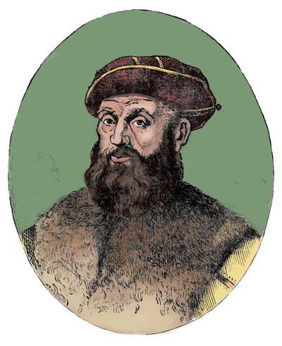 フェルディナンドマゼランc1480-1521、ポルトガルの探検家、1904年。 作： Unbekannt
