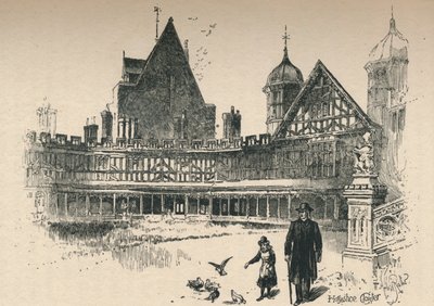 フェッターロック、またはホースシュー、クロイスター、1895 作： Unbekannt