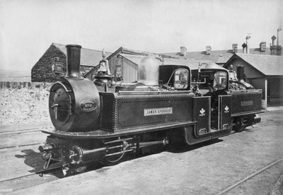 Ffestiniog鉄道蒸気機関車No 8ジェームススプーナー、1872 作： Unbekannt