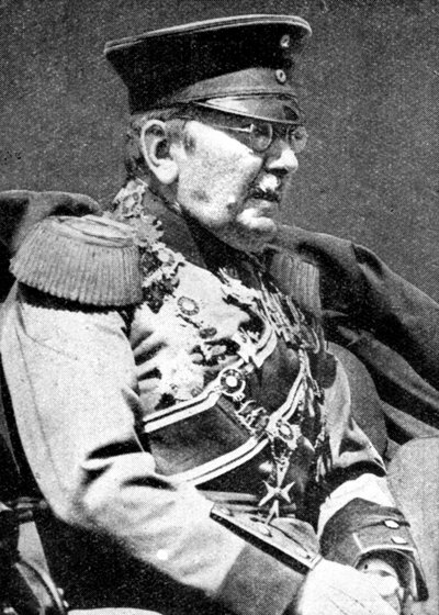 1914年第一次世界大戦、プロイセンの兵士、フォンデルゴルツ元帥 作： Unbekannt