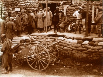 救急ポスト、アブレンサンナゼール、北フランス、c1914-c1918 作： Unbekannt