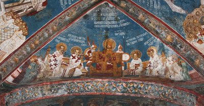 ニカイア第一評議会、1350年頃 作： Unbekannt