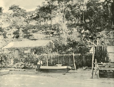 フィッシャーマンズハット、コモ、1901年。 作： Unbekannt