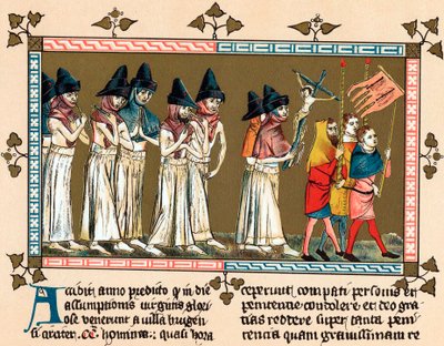 オランダのトゥルネードアニックの鞭毛虫、1349年 作： Unbekannt