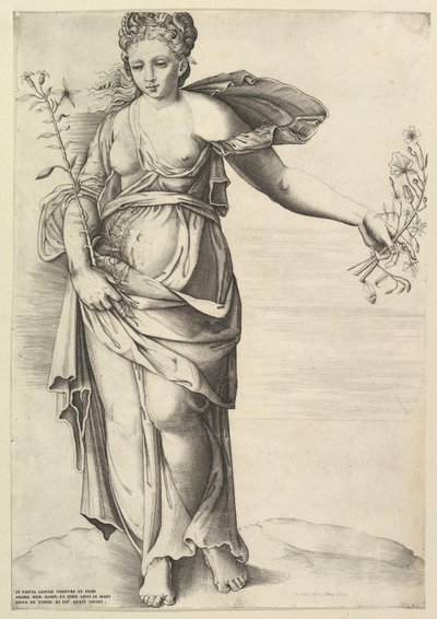 フローラ、ca。 1560-1570。 作： Unbekannt