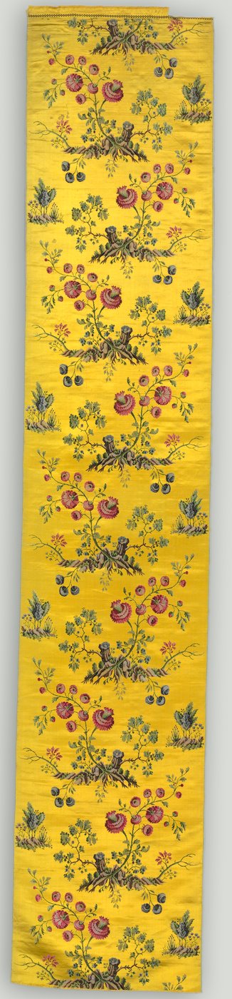 花のパネル、1800年代。 作： Unbekannt