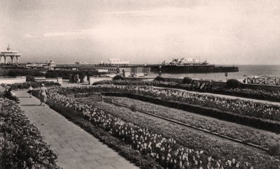 花の庭園とウェストピア、ブライトン、サセックス、1938 作： Unbekannt