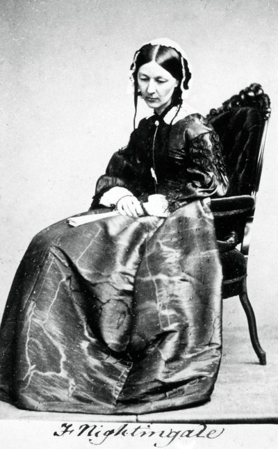 フローレンス・ナイチンゲール1820-1910、1854 作： Unbekannt